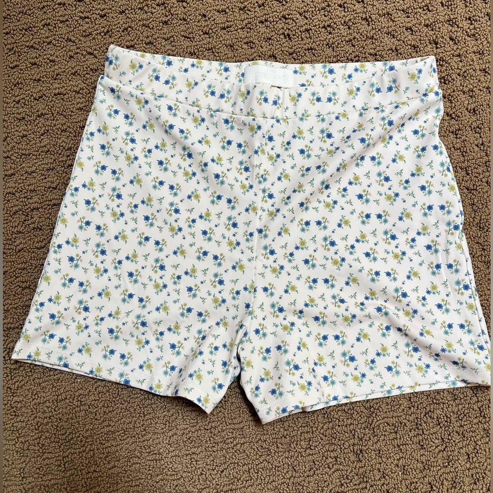 My Mum Made It Floral Print Shorts - XL